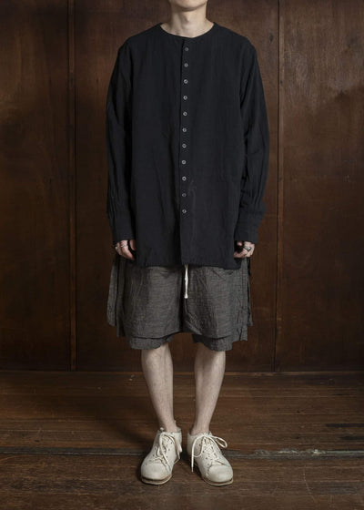 KLASICA VENT LAYERD WIDE SHORTS BROWN