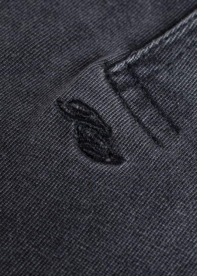 Professor.E FADED HENLEY DARK GRAY 25FW-PE-TTL-02