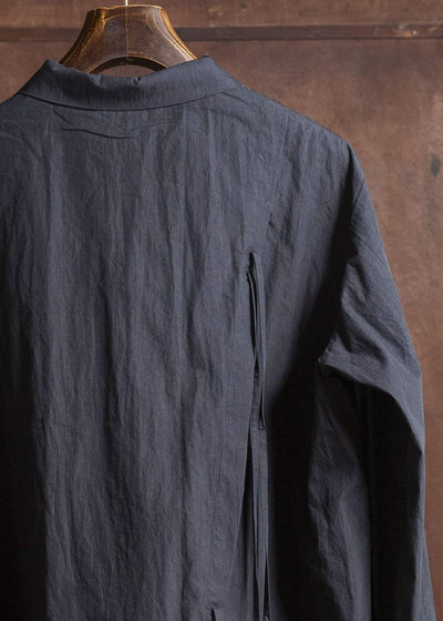 Professor.E DROP SHOULDER SHIRT BLACK 25FW-WN-LSH-02