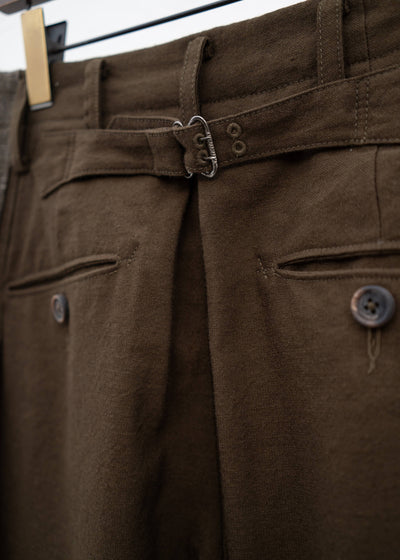 ZIGGY CHEN SIDE TAPED WORKER TROUSERS