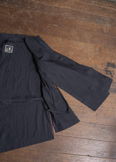 Professor.E DROP SHOULDER SHIRT BLACK 25FW-WN-LSH-02