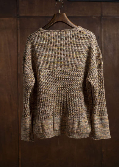 amachi. Natural shaped Knit AY16-32 Blue Gray