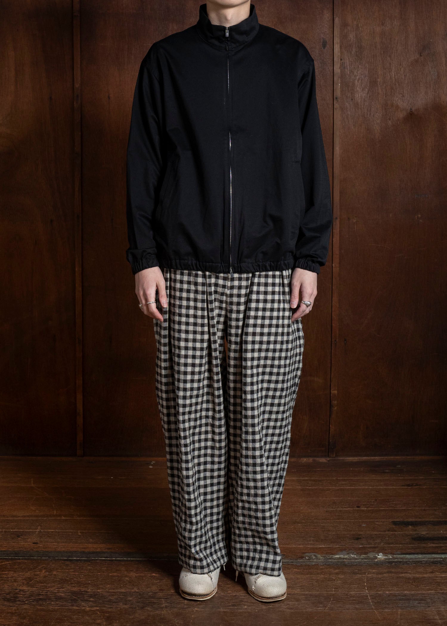 YOKO SAKAMOTO YS-26SS-74-BLACK Track Jacket BLACK