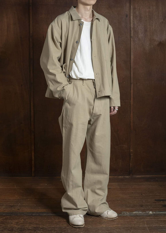 Taiga Takahashi Lot.204-Beige Engineer Trousers Beige