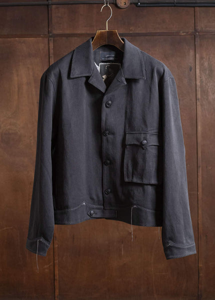 Professor.E CYCLIST JACKET AGED BLACK 25FW-PE-JKT-05