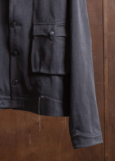 Professor.E CYCLIST JACKET AGED BLACK 25FW-PE-JKT-05