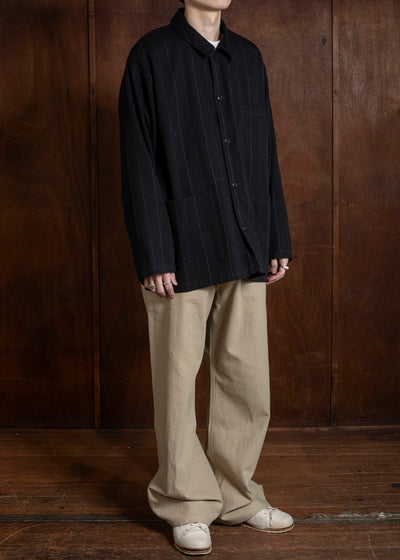 YOKO SAKAMOTO YS-26SS-54-STRIPE Work Shirt STRIPE