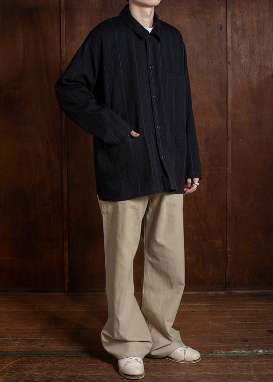 YOKO SAKAMOTO YS-26SS-54-STRIPE Work Shirt STRIPE