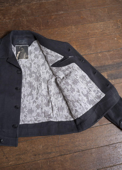 Professor.E CYCLIST JACKET AGED BLACK 25FW-PE-JKT-05