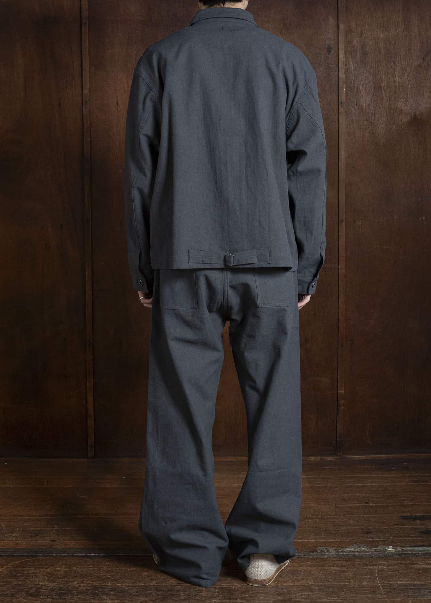 Taiga Takahashi Lot.204-Charcoal Engineer Trousers Charcoal