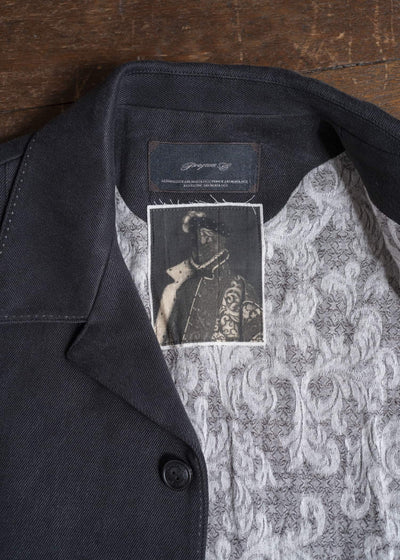 Professor.E CYCLIST JACKET AGED BLACK 25FW-PE-JKT-05