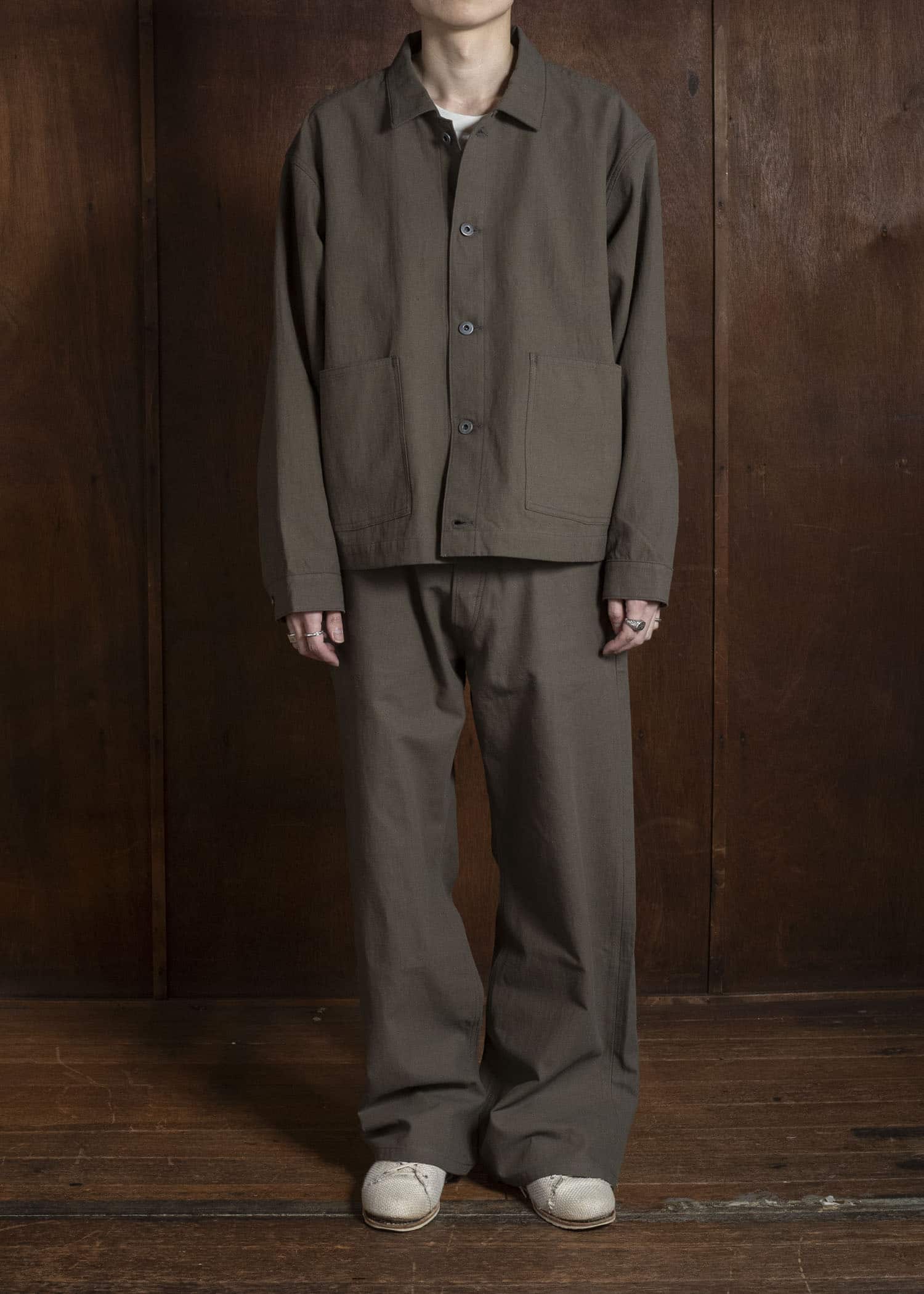 Taiga Takahashi Lot.204-Brown Engineer Trousers Brown