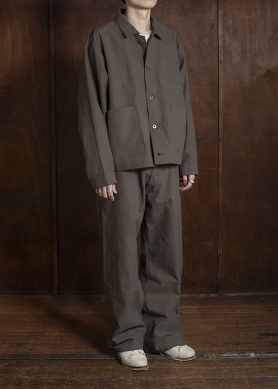 Taiga Takahashi Lot.303-Brown Coverall Jacket Brown