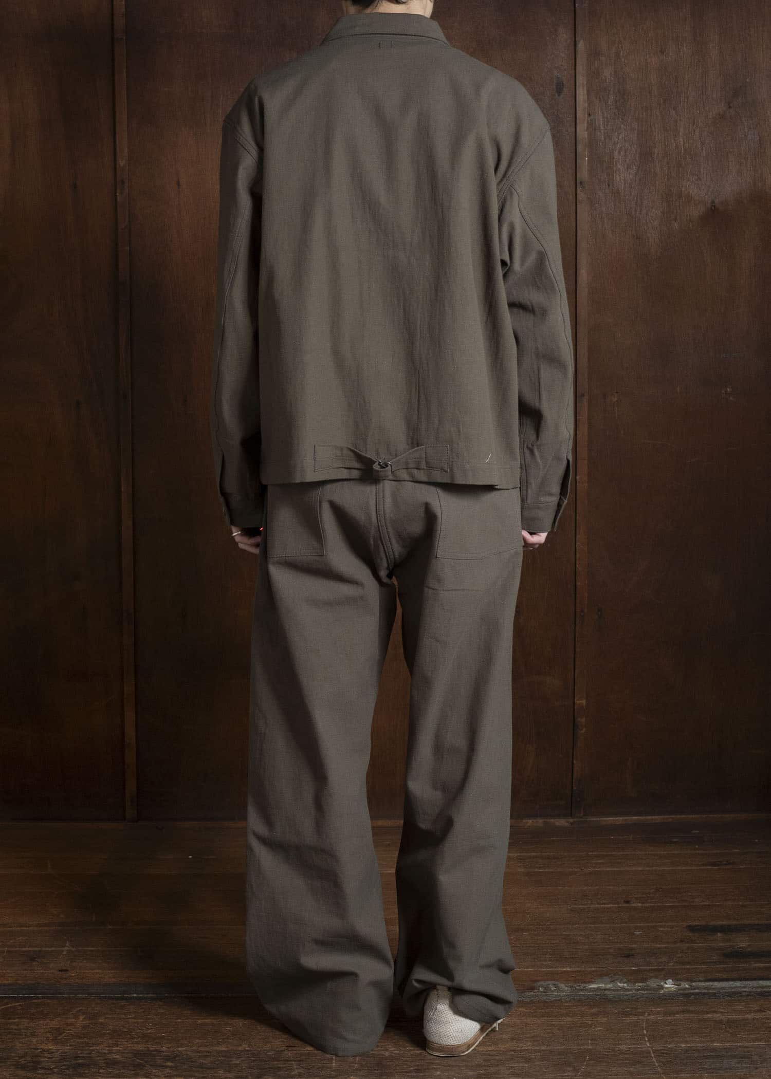 Taiga Takahashi Lot.303-Brown Coverall Jacket Brown