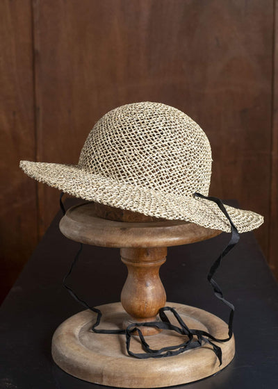 SCHA Lido RB+ HAT：natural BAND：Black 2000