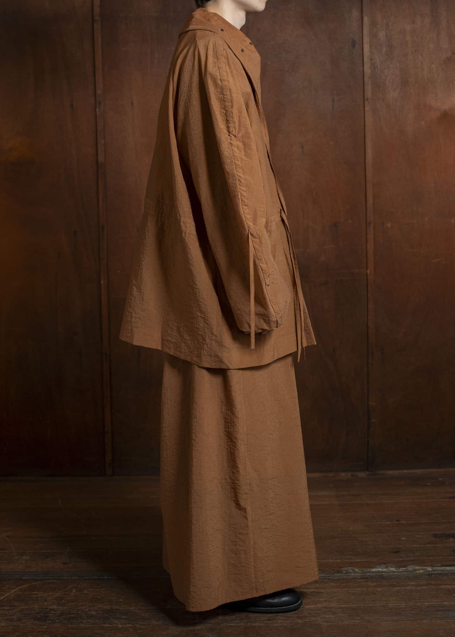 amachi. Membrane Short Coat AY16-4 Bronze