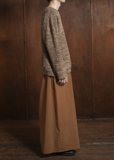 amachi. Natural shaped Knit AY16-32 Blue Gray