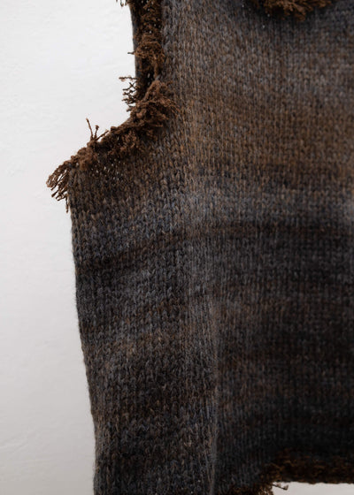 Peng Tai CONTRAST HAND KNITTED VEST