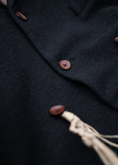 Peng Tai BOILED WOOL BLAZER