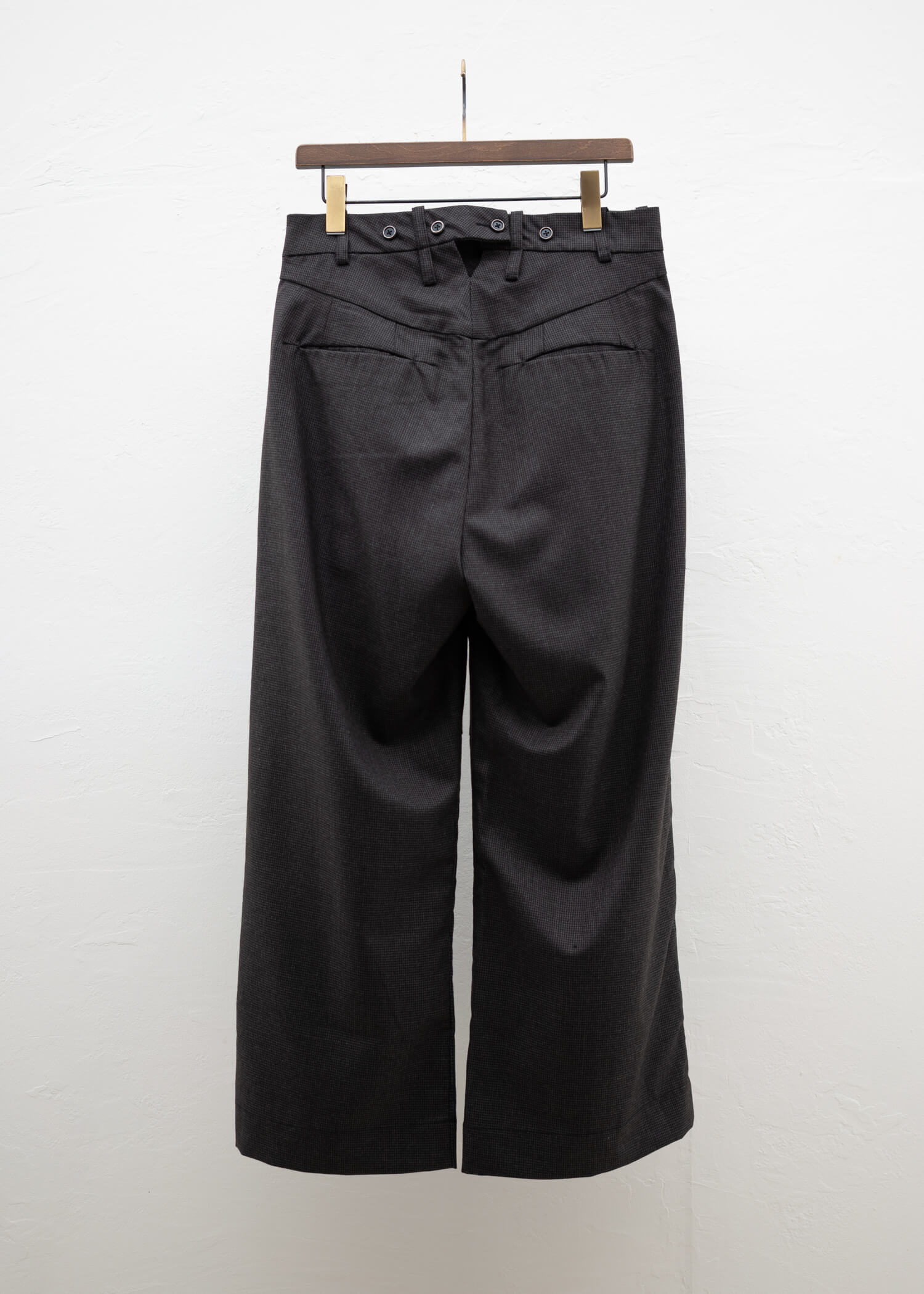 Peng Tai PANELED STRAIGHT LEG TROUSERS