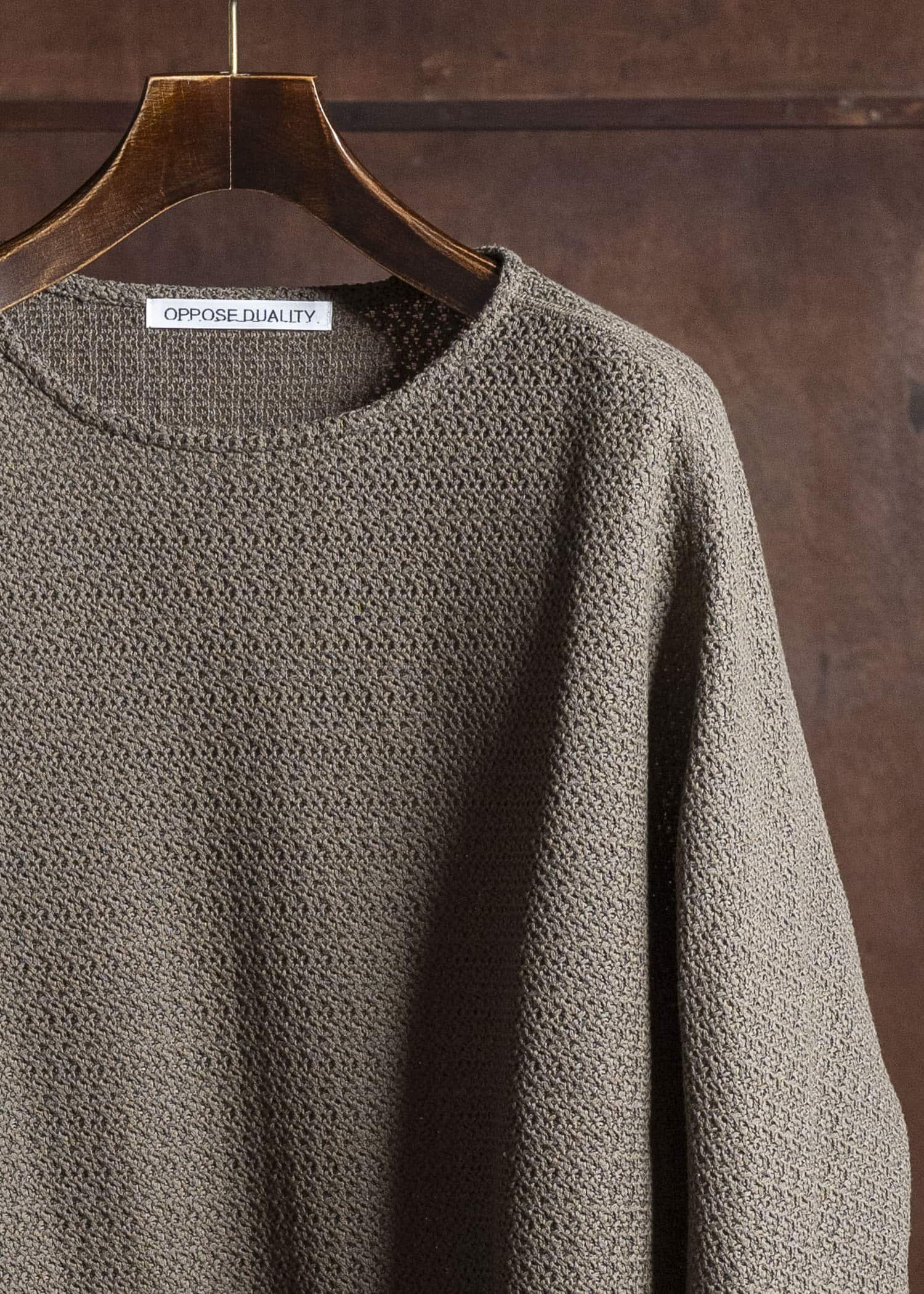 OPPOSE DUALITY OD4011CAS Long Sleeve T-Shirts Russell Khaki