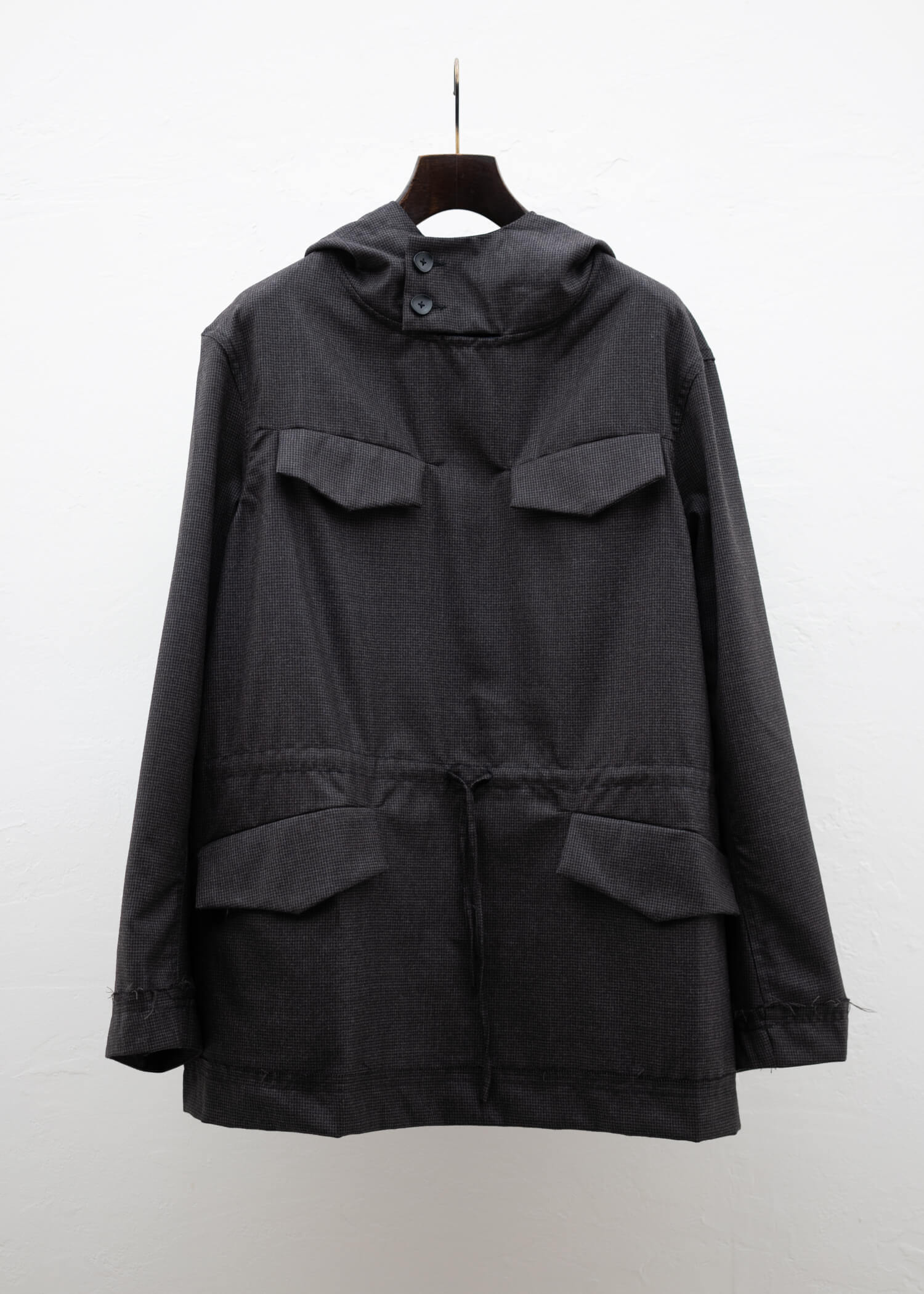 Peng Tai HOUNDSTOOTH WOOL ANORAK