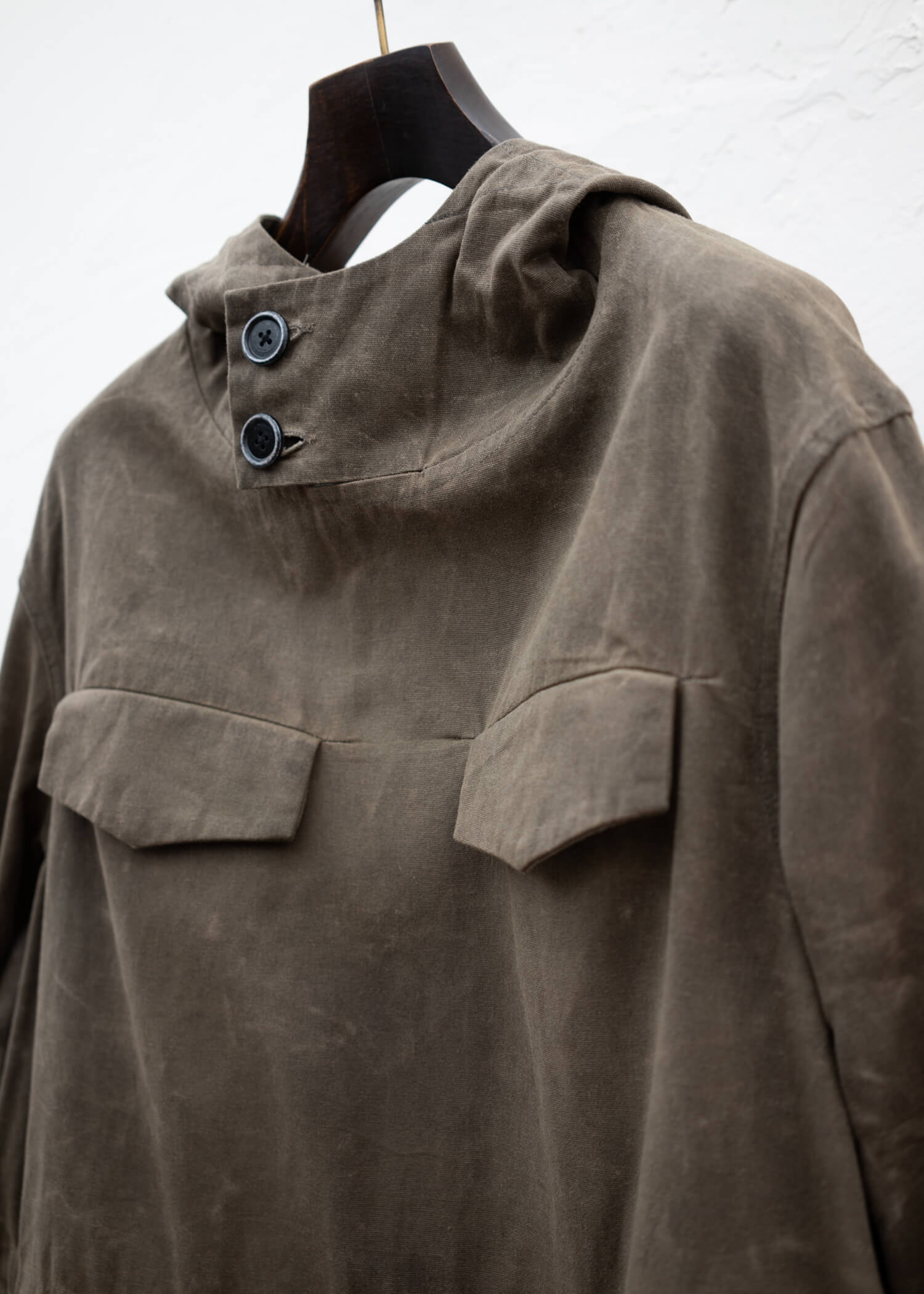 Peng Tai WAXED COTTON ANORAK