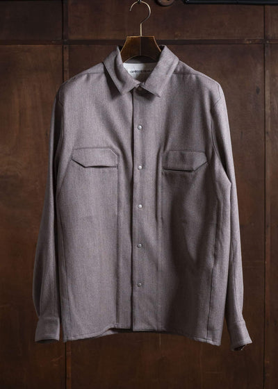 OPPOSE DUALITY OD2002SHT-25AW Panel Shirts Wool PINK