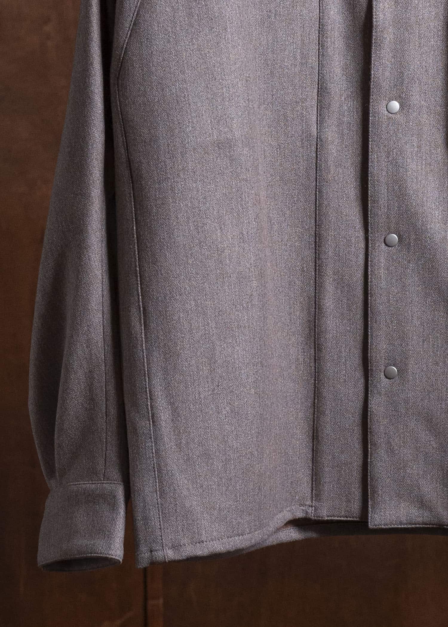 OPPOSE DUALITY OD2002SHT-25AW Panel Shirts Wool PINK