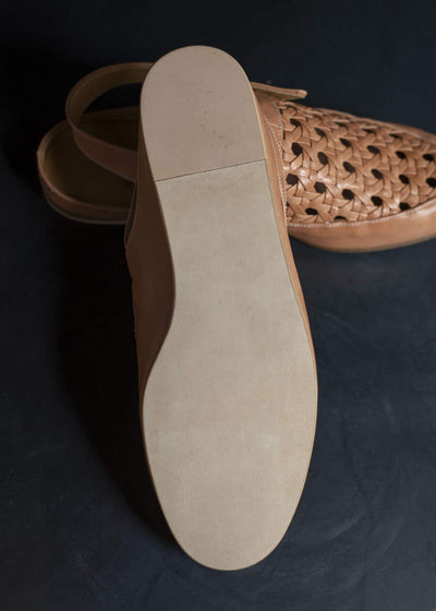 PETROSOLAUM 81139-PO04 cage sandal CAMEL