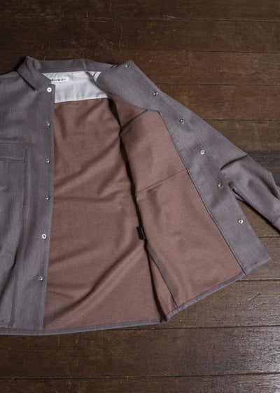 OPPOSE DUALITY OD2002SHT-25AW Panel Shirts Wool PINK