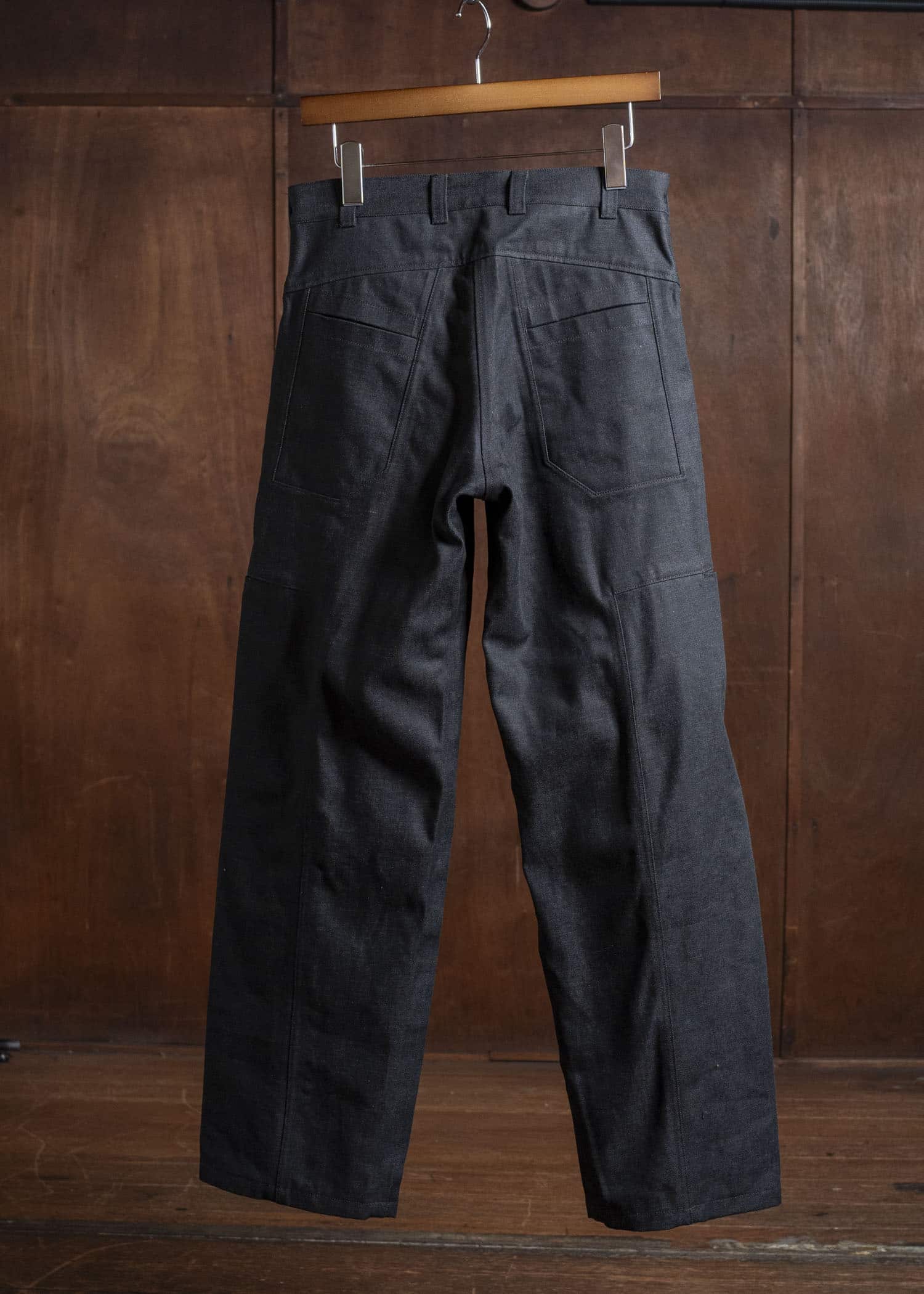 OPPOSE DUALITY OD0101 DTR-25AW 10 Pocket Panel Denim TRS Raw Black Gray