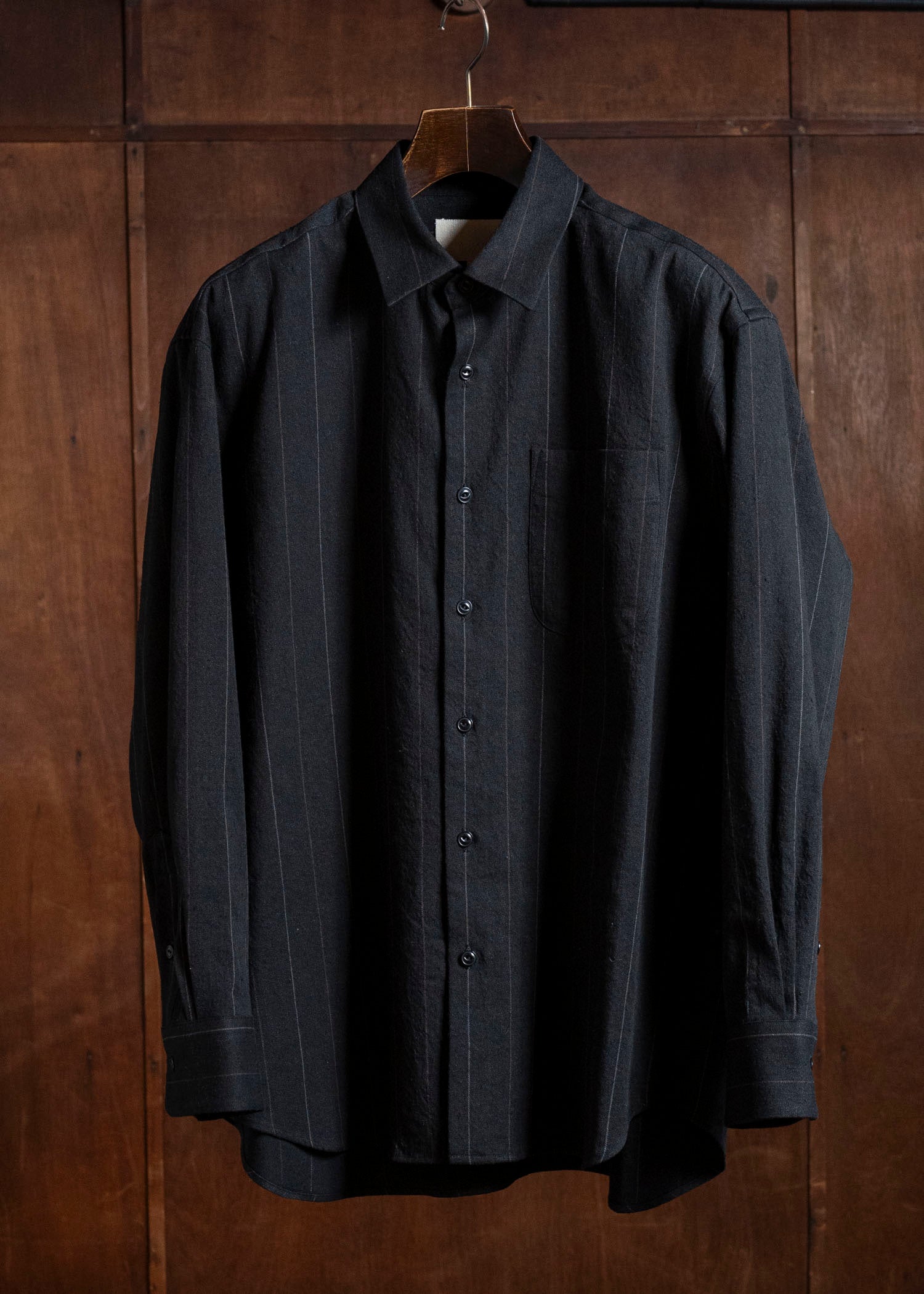 YOKO SAKAMOTO YS-26SS-55-GINGHAM Regular Collar Shirt STRIPE