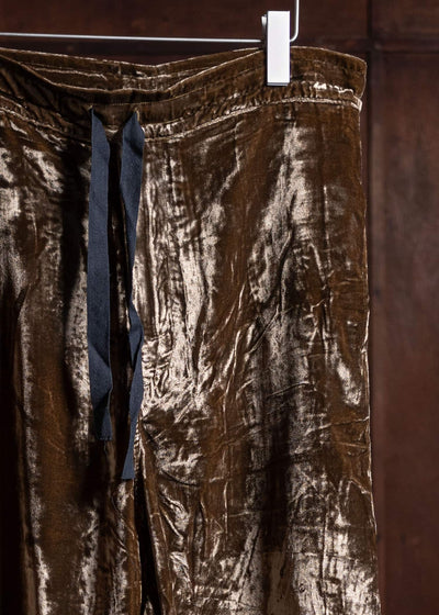 Peng Tai Waist Drawstring Pants Olive Green PTW24M11-1