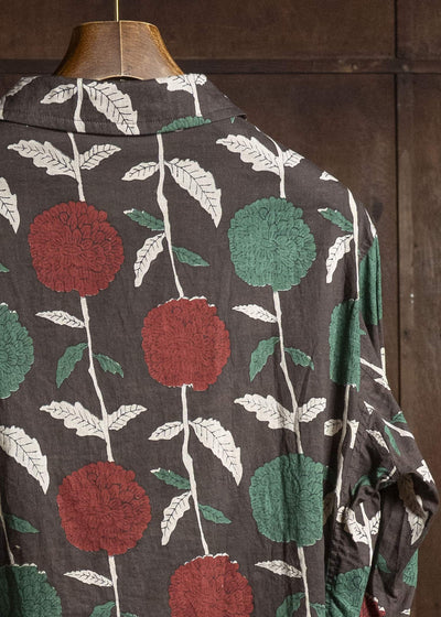 John Alexander Skelton 26SS Block print shirt