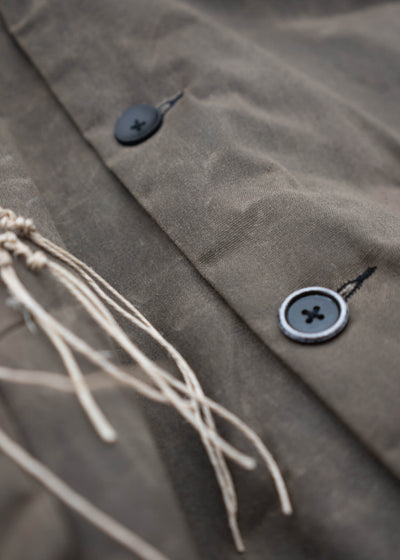 Peng Tai WAXED COTTON PADDED CAR COAT