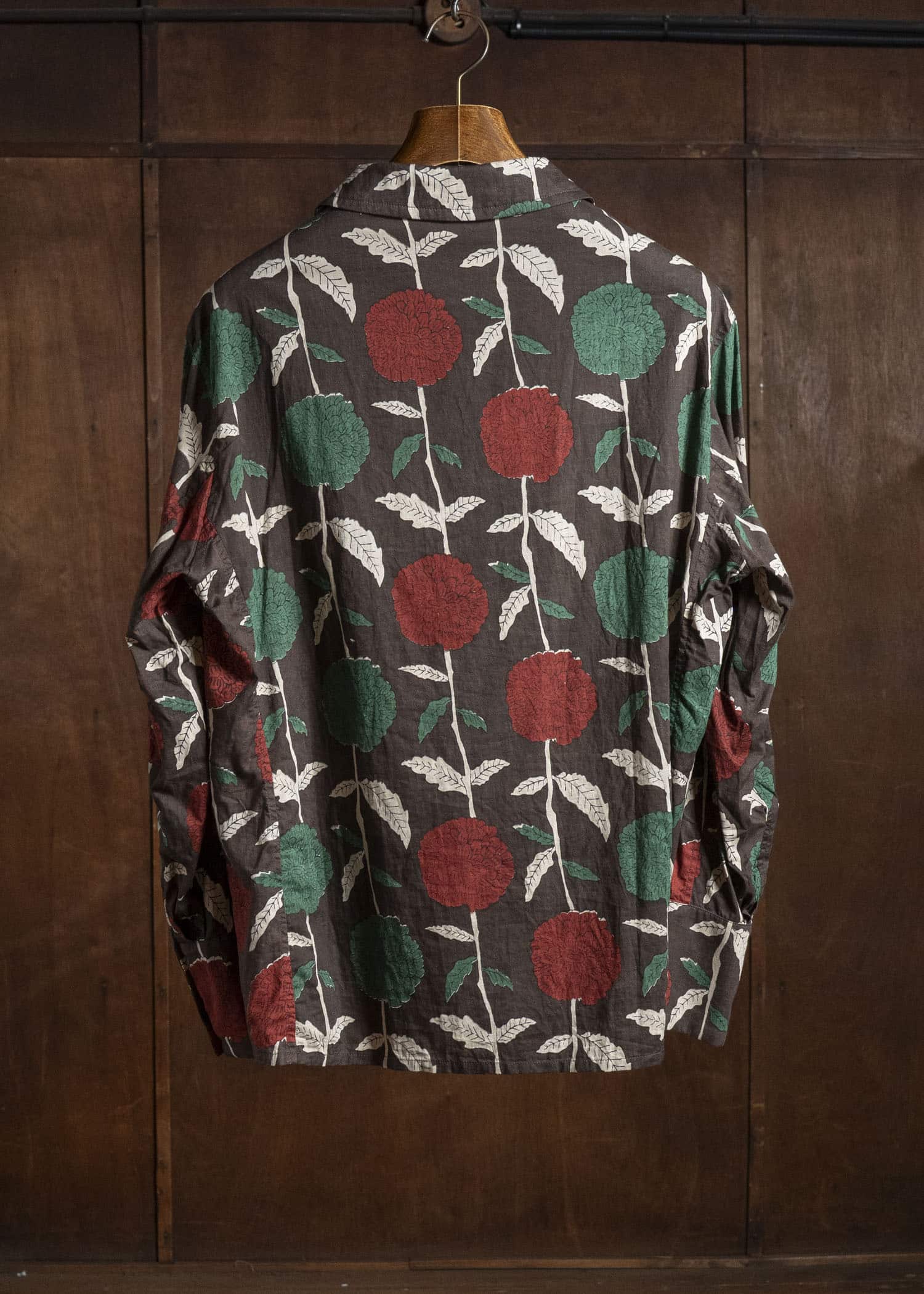 John Alexander Skelton 26SS Block print shirt