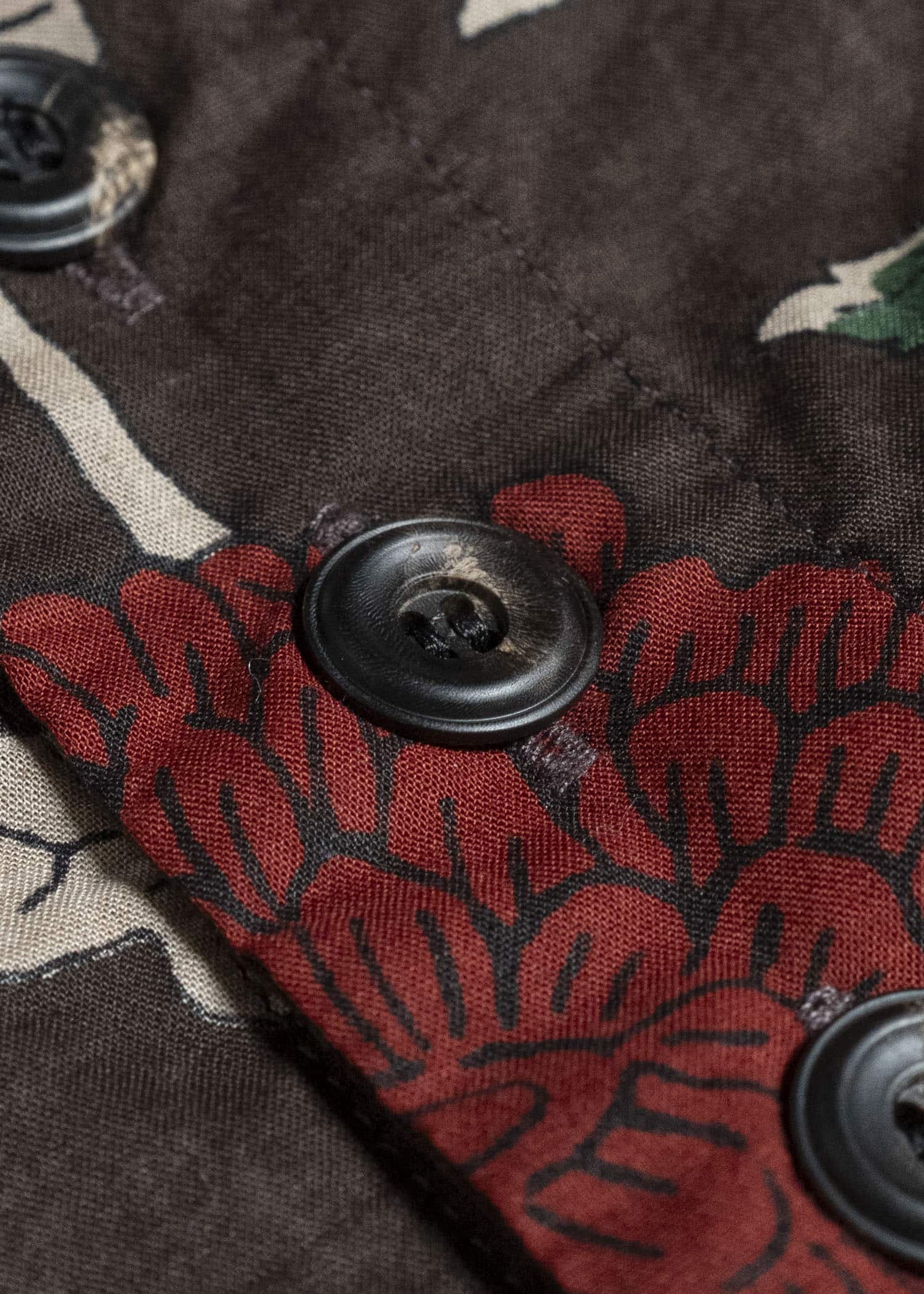John Alexander Skelton 26SS Block print shirt
