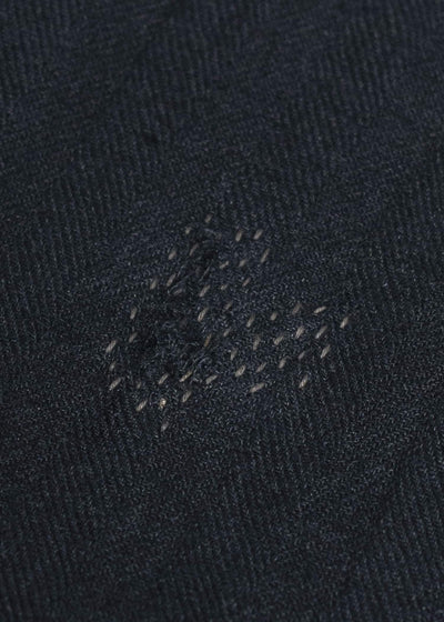 Professor.E 0222 / BLAZER 25SS-FM-JKT-01-FRAYED BLACK