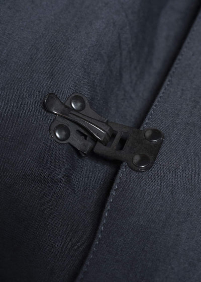 Taiga Takahashi Lot.411-Charcoal M-1918 Rain Coat Charcoal