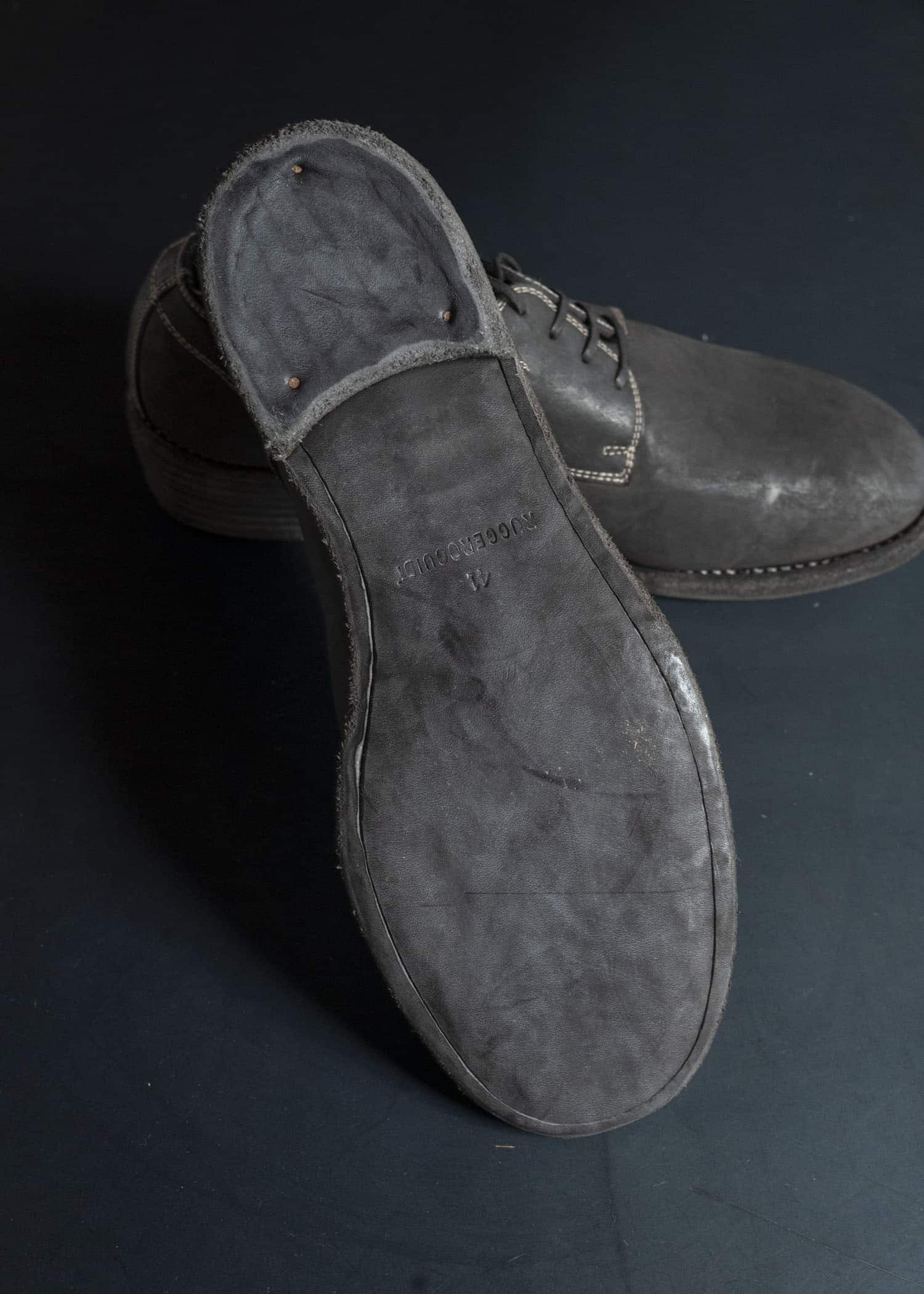 GUIDI 792X CLASSIC DOUBLE HEEL CORDOVAN CONT CV60T