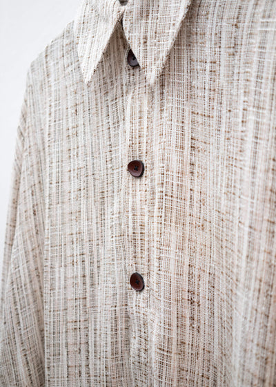 Peng Tai YARD DYED OVERSIZED SHIRT