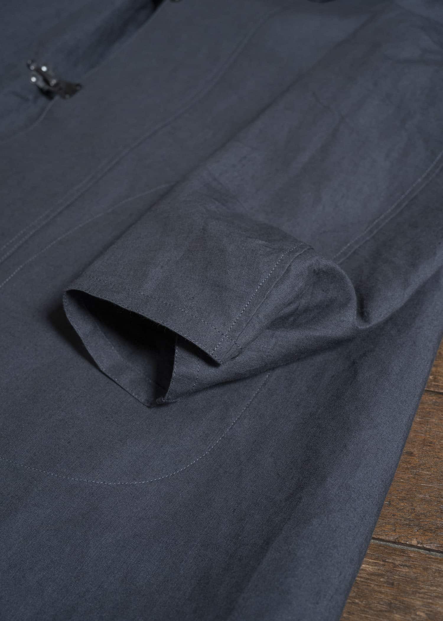 Taiga Takahashi Lot.411-Charcoal M-1918 Rain Coat Charcoal