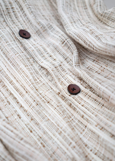 Peng Tai YARD DYED OVERSIZED SHIRT