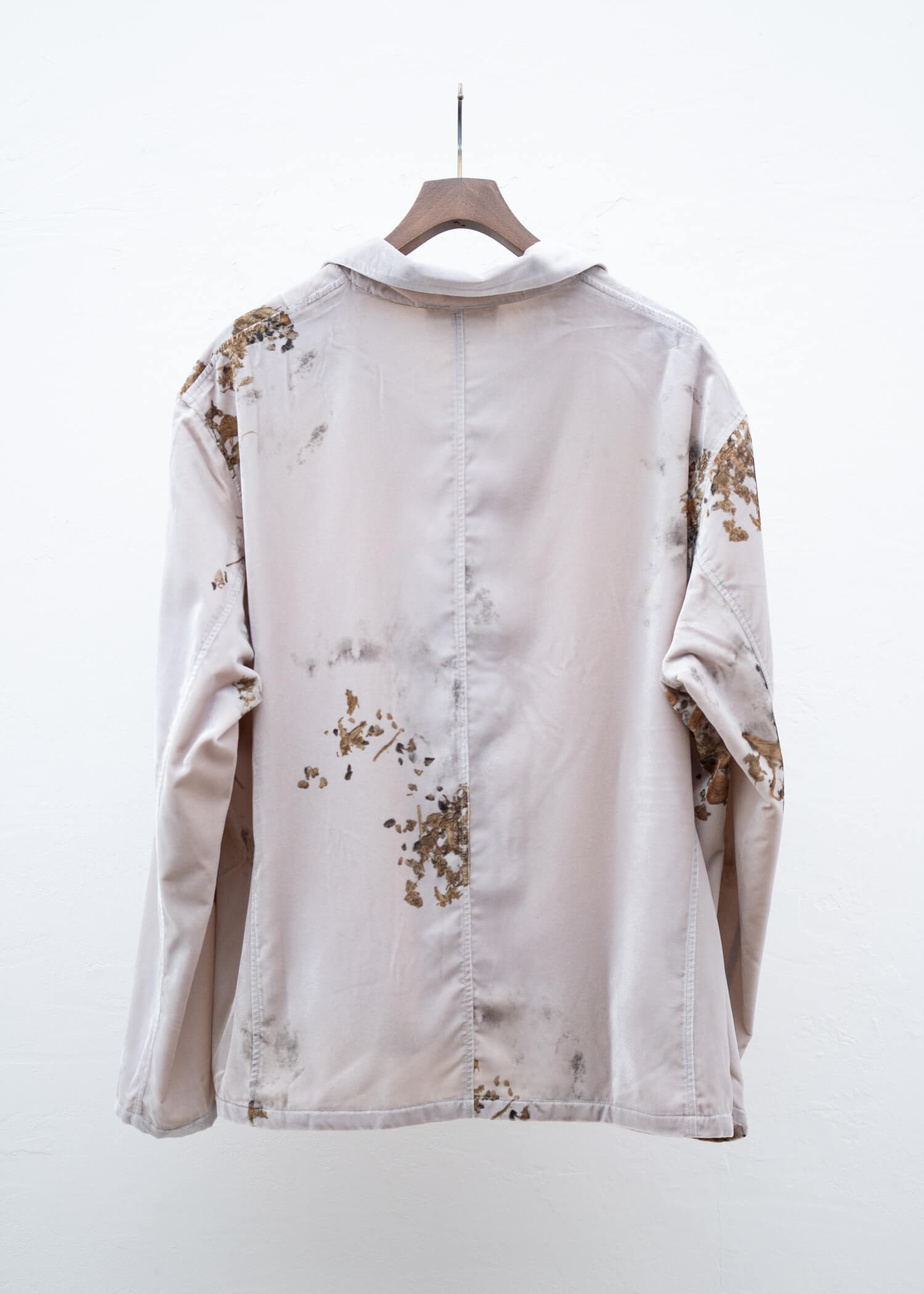 Peng Tai VELVET CHINESE MEDICINE PRINT PAJAMASHIRT