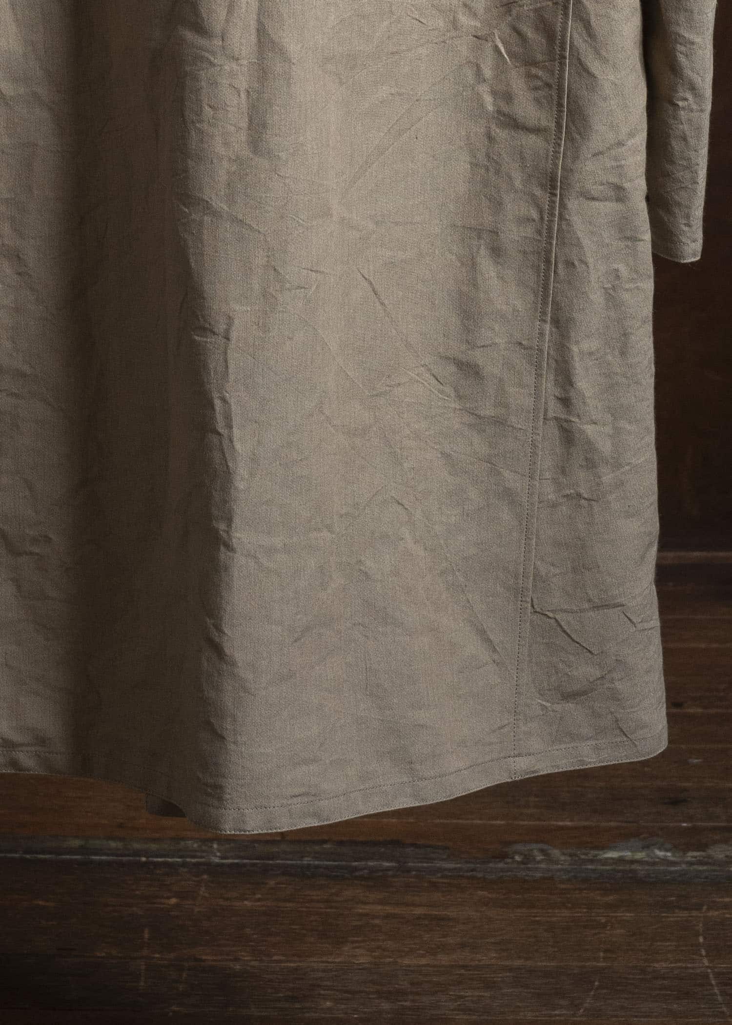 Taiga Takahashi Lot.411-Beige M-1918 Rain Coat Beige