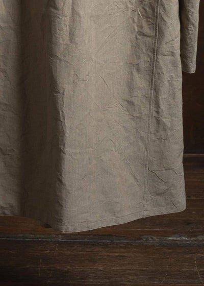 Taiga Takahashi Lot.411-Beige M-1918 Rain Coat Beige