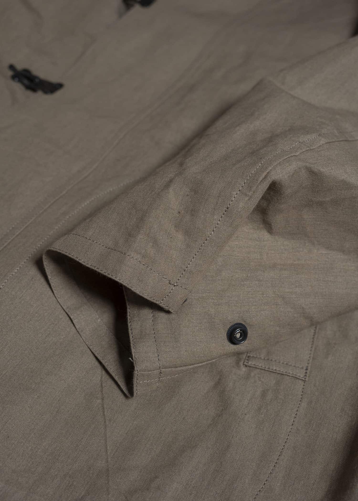 Taiga Takahashi Lot.411-Beige M-1918 Rain Coat Beige