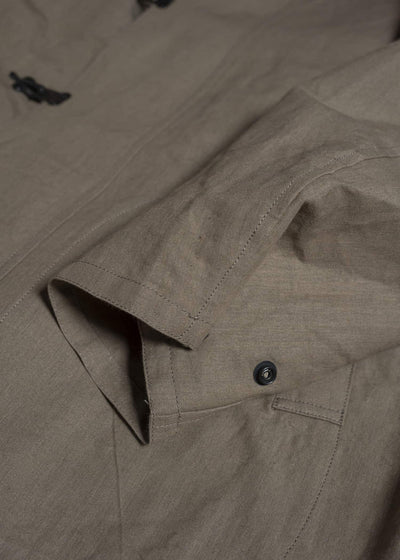 Taiga Takahashi Lot.411-Beige M-1918 Rain Coat Beige