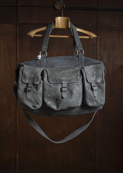 GUIDI T16 TRAVEL BAG HORSE FULL GRAIN AND REVERSE CV60T